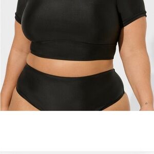 Torrid Mid Rise Cheeky Swim Bottom